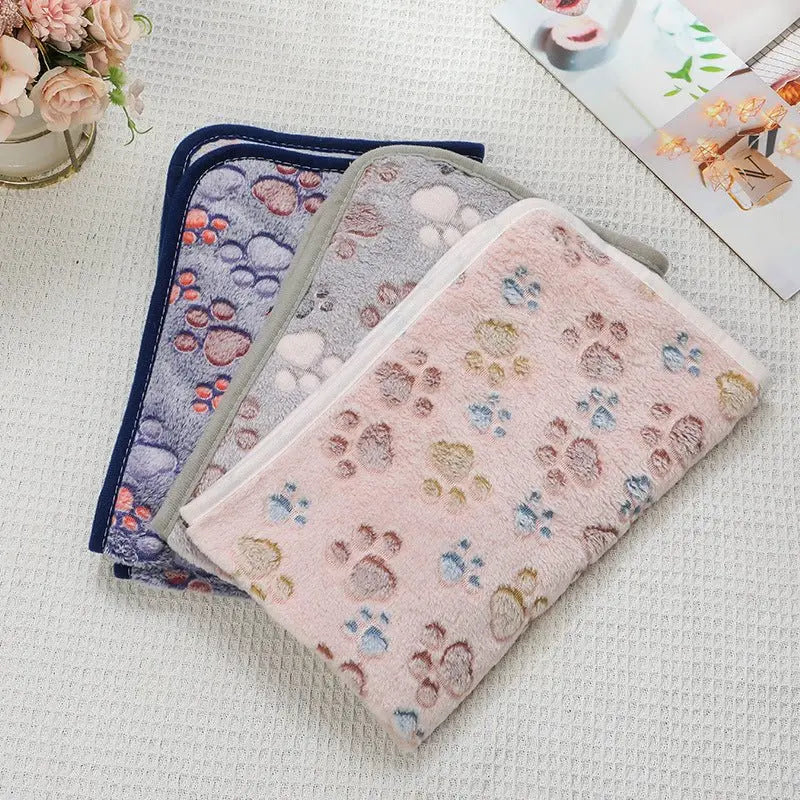 Cross-border pet blanket mat cat and dog flannel blanket autumn and winter warm blanket pet sleeping mat wholesale - HONORABLE VETERANS SOLUTIONS