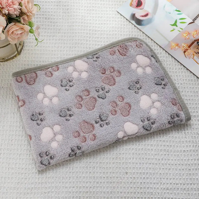 Cross-border pet blanket mat cat and dog flannel blanket autumn and winter warm blanket pet sleeping mat wholesale - HONORABLE VETERANS SOLUTIONS