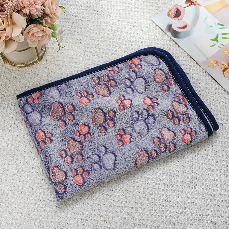 Cross-border pet blanket mat cat and dog flannel blanket autumn and winter warm blanket pet sleeping mat wholesale - HONORABLE VETERANS SOLUTIONS