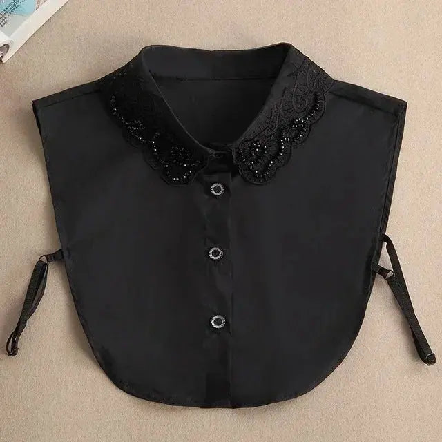 Detachable Lace False Collar for Women – Vintage Style - HONORABLE VETERANS SOLUTIONS