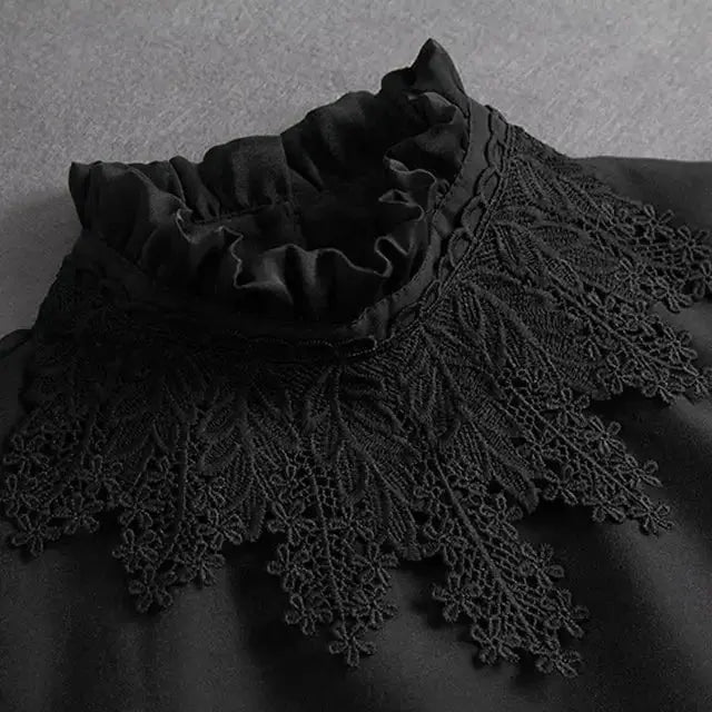 Detachable Lace False Collar for Women – Vintage Style - HONORABLE VETERANS SOLUTIONS