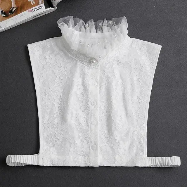 Detachable Lace False Collar for Women – Vintage Style - HONORABLE VETERANS SOLUTIONS