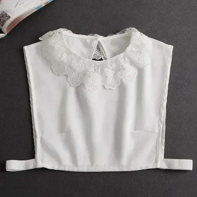 Detachable Lace False Collar for Women – Vintage Style - HONORABLE VETERANS SOLUTIONS