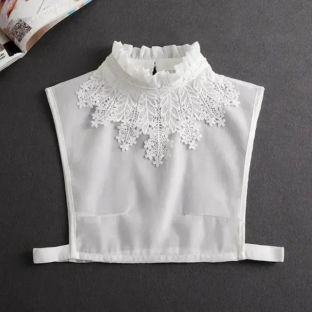 Detachable Lace False Collar for Women – Vintage Style - HONORABLE VETERANS SOLUTIONS