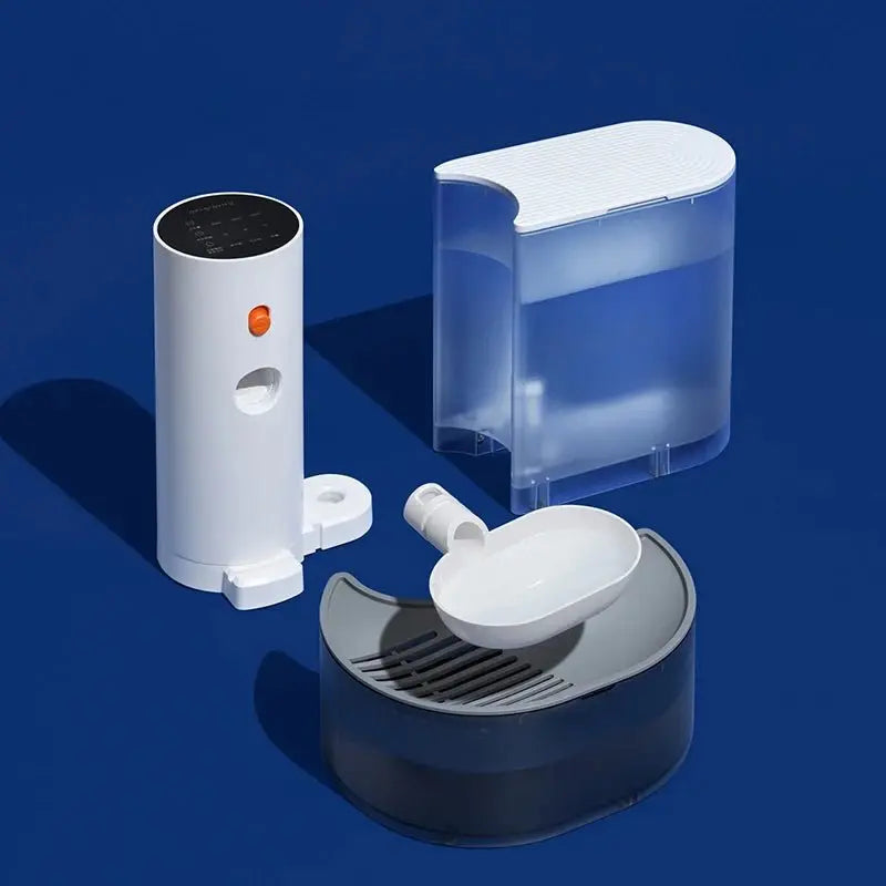 Dispenser Cat Water Fountain Moving Water Unplugged Automatic Water Feeder Pet Dog Drinker Pet Feeder Cat Fountain - HONORABLE VETERANS SOLUTIONS