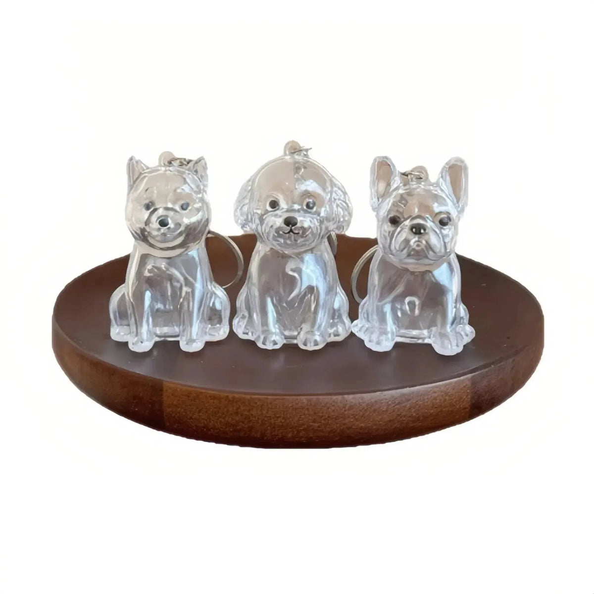Dog Hair Storage Cute Pendant Keychain Bag Pendant Couple Car Key Chains Jewelry Souvenir Collection Gift Decoration Accessories - HONORABLE VETERANS SOLUTIONS
