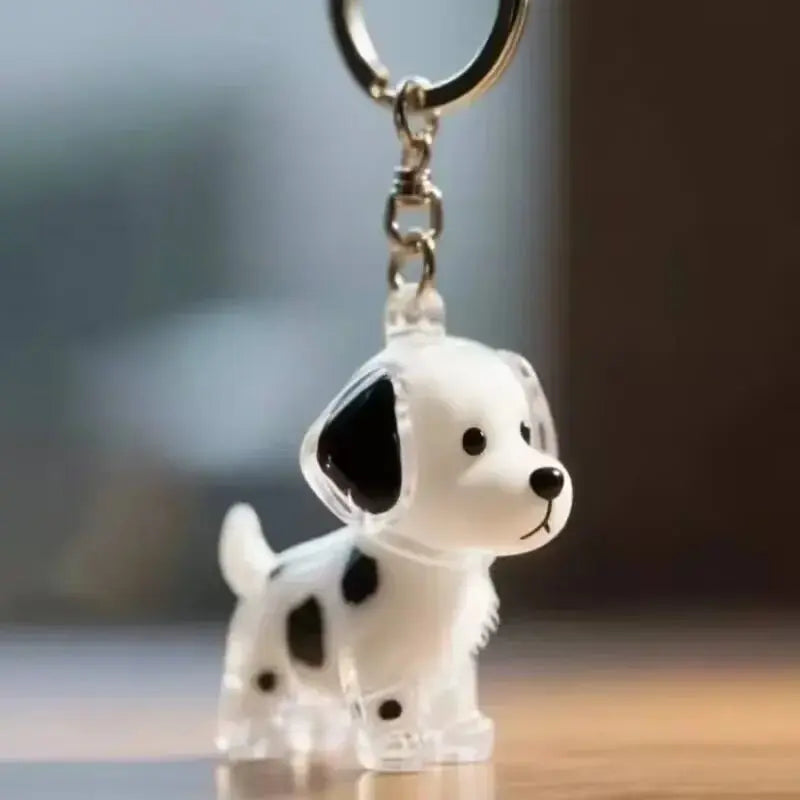 Dogs Hair Storage Pendant Cute Keychain Bag Pendant Couple Car Key Chains Jewelry Souvenir Collection Gift Decor Dog Accessories - HONORABLE VETERANS SOLUTIONS