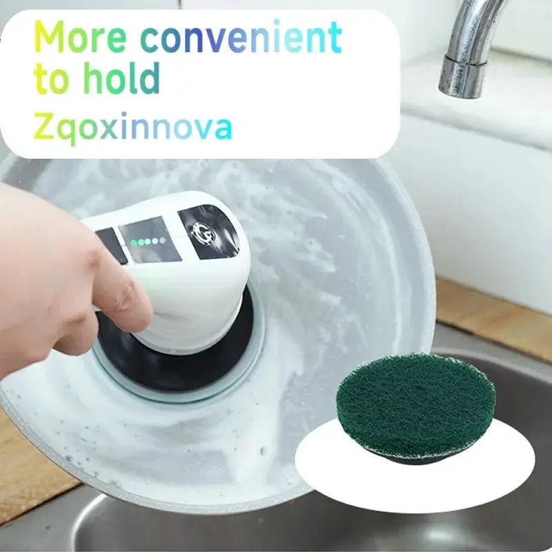 Electric Cleaning Brush Electric Spin Scrubber 7 in 1 Cleaning Tool For Kitchen/Bathroom/Living Room Household Hair Brushes - HONORABLE VETERANS SOLUTIONS