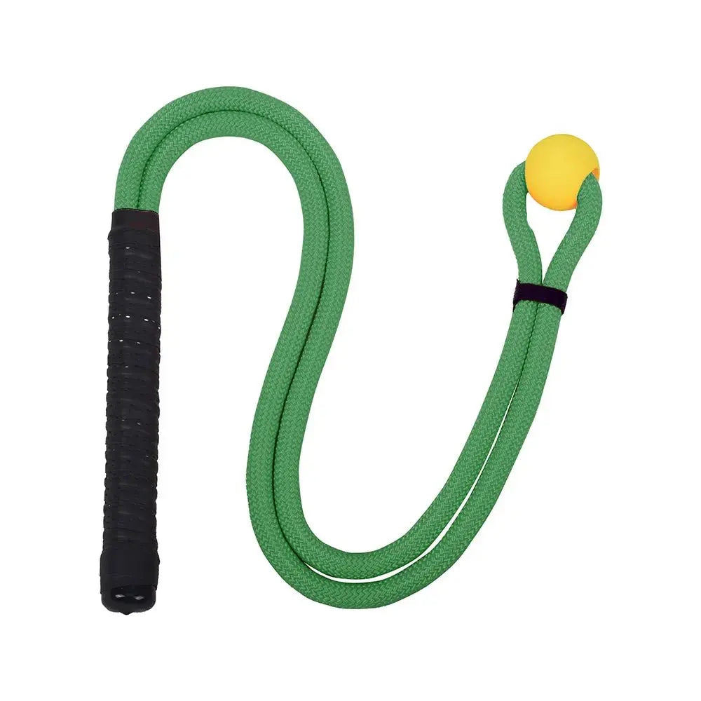 Golf Swing Rope Training Aid Fitness Equipment Trainer With Eva Ball For Practice Posture Corrector Exercise Assistance Work - HONORABLE VETERANS SOLUTIONS