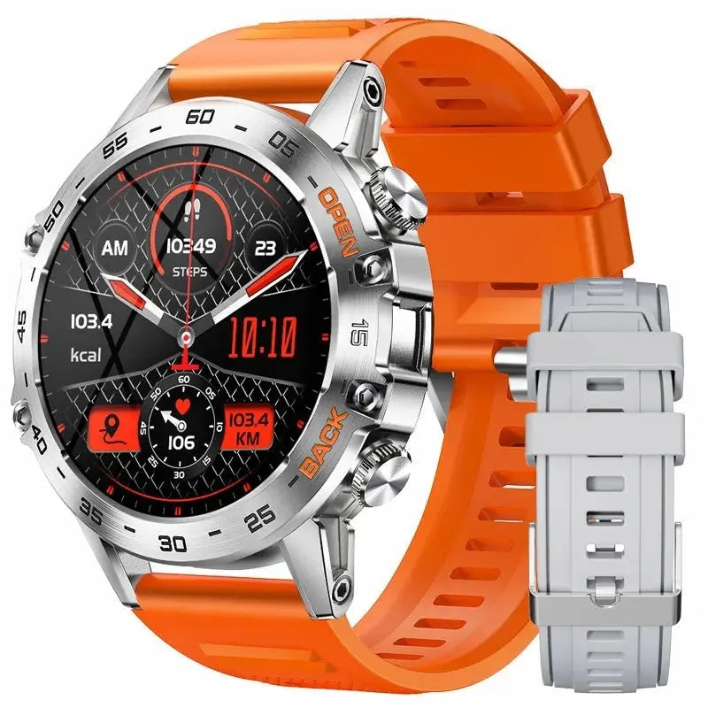LIGE 1.39 Inch HD Bluetooth Call Smart Watch Men Fitness Tracker Blood Oxygen Health Monitor 400mAh Smartwatch 100+ Sport Modes - HONORABLE VETERANS SOLUTIONS