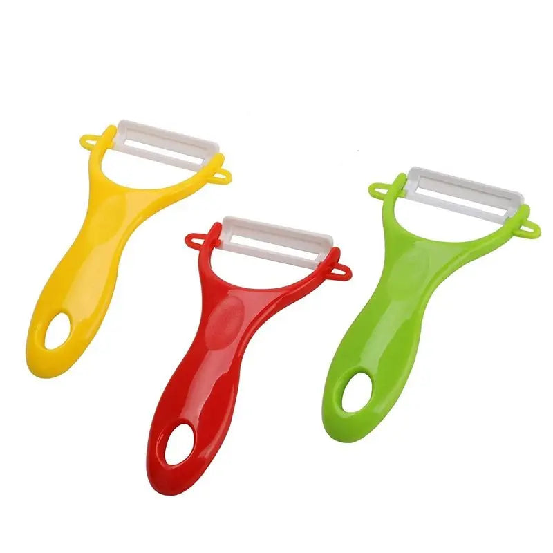 LMETJMA Ceramic Peeler 4 Color Vegetable Fruit Peeler Kitchen Potato Carrot Cucumber Peeler Peeling Kitchen Gadgets KC0113 - HONORABLE VETERANS SOLUTIONS