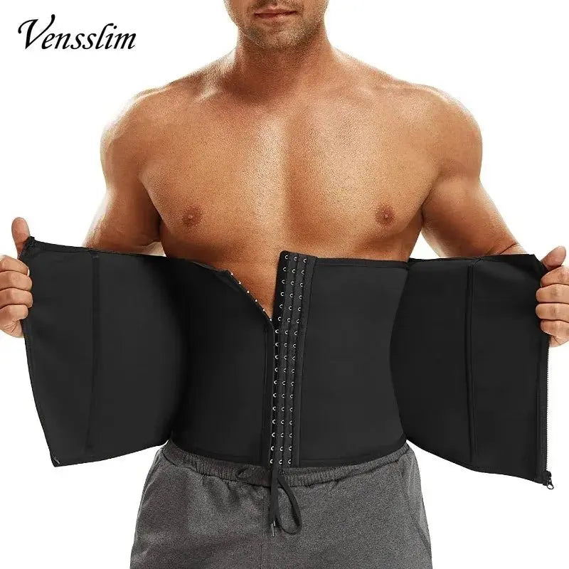 Men Waist Trainer Corsets Tummy Control Shapewear Sport Workout Girdle Slimming Body Shaper Sauna Sweat Belt - HONORABLE VETERANS SOLUTIONS