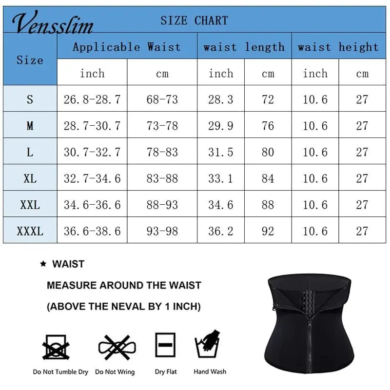 Men Waist Trainer Corsets Tummy Control Shapewear Sport Workout Girdle Slimming Body Shaper Sauna Sweat Belt - HONORABLE VETERANS SOLUTIONS