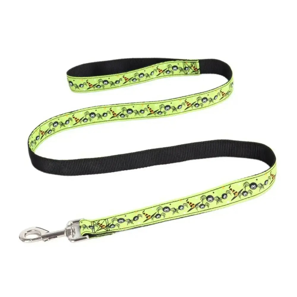 Pet Accessories Decorative Halloween Dog Collar Adjustable Quick Release Dogs Leash Nylon Dog Traction Rope for Dogs Cats - HONORABLE VETERANS SOLUTIONS