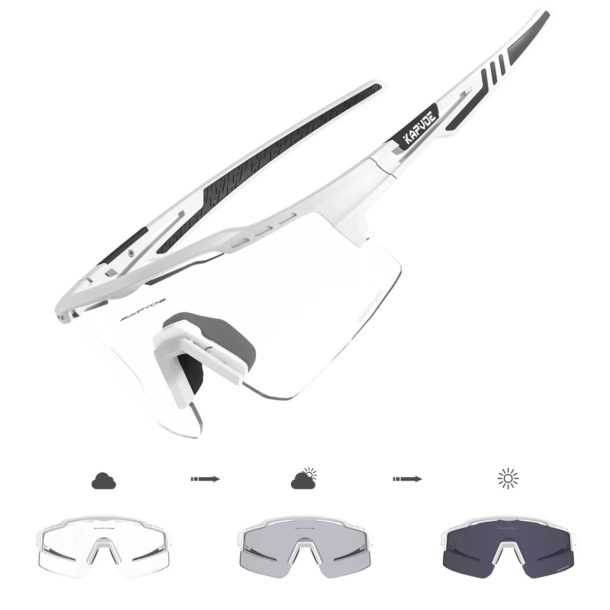 Photochromic Sunglasses UV400 Bike Bicycle Glasses Men's Blue Sports Woman Cycling Eyewear Outdoor MTB Glasses Bike Goggles - HONORABLE VETERANS SOLUTIONS
