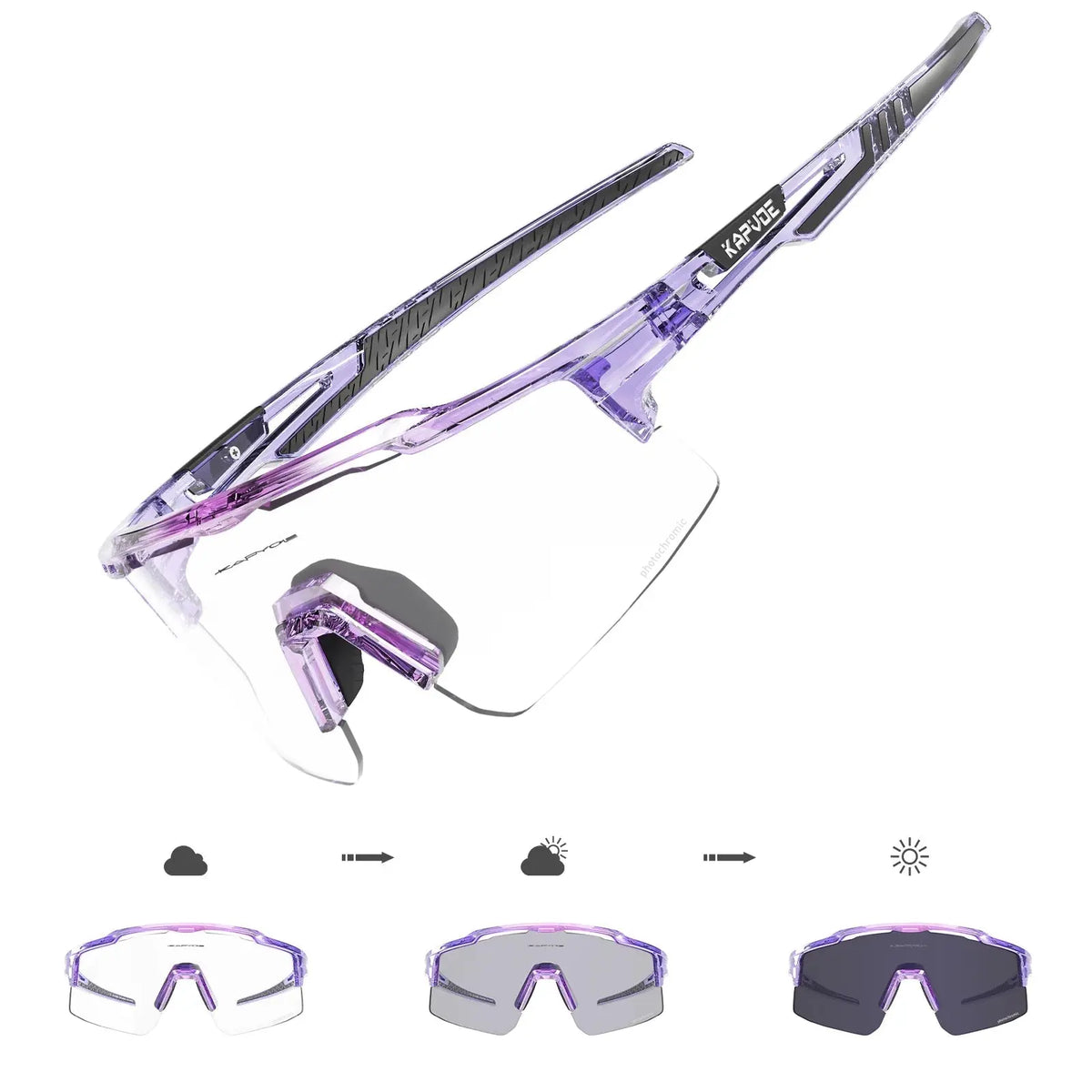 Photochromic Sunglasses UV400 Bike Bicycle Glasses Men's Blue Sports Woman Cycling Eyewear Outdoor MTB Glasses Bike Goggles - HONORABLE VETERANS SOLUTIONS