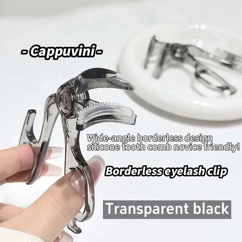 Portable Wide-Angle Eyelash Clip Lasting Eyelash Curler with Frameless Toothed Comb Professional Curling Tool Eye Makeup Tool - HONORABLE VETERANS SOLUTIONS
