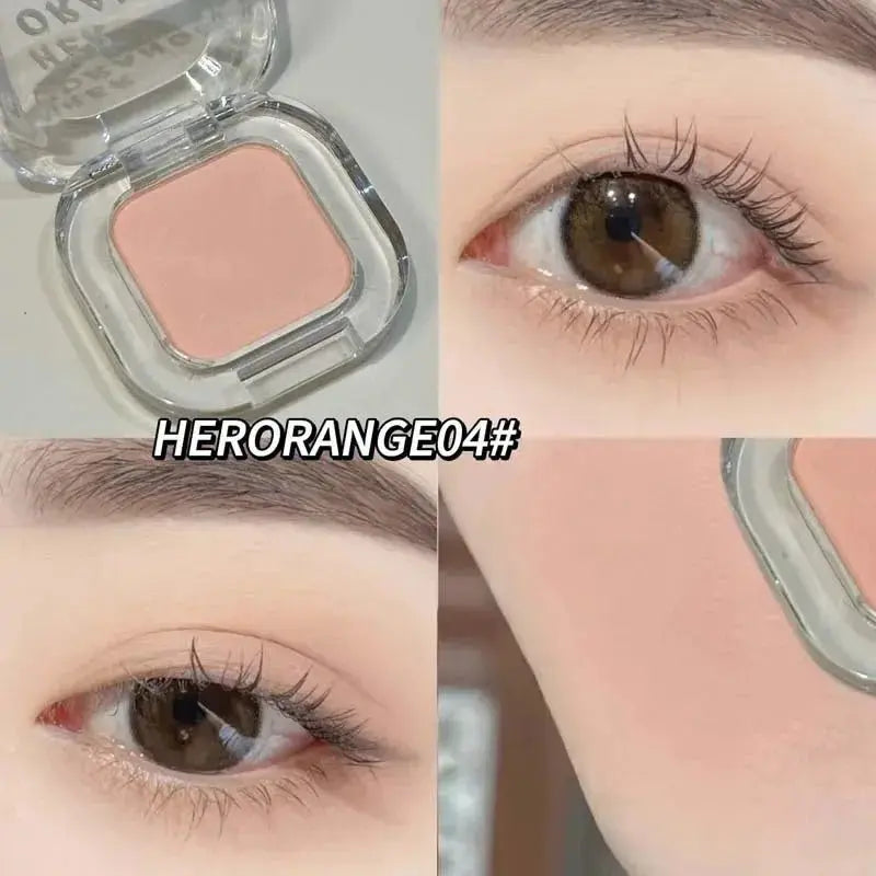 Red Brown Eyeshadow Palette Multifunctional Makeup Palette Silky Matte Coral Red Eyeliner Silkworm Lower Shadow Eyeliner Makeup - HONORABLE VETERANS SOLUTIONS