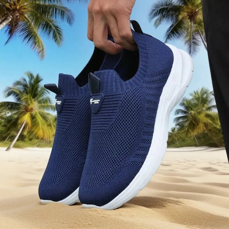 Running Mesh Shoes Fashion Casual Sneakers Outdoor Breathable Athletic Gym Men Tennis Footwear Lightweight Zapatillas De Hombre - HONORABLE VETERANS SOLUTIONS