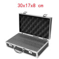 Shockproof Aluminum Tool Organizer Case, Portable Protective Box with Foam Sponge for DIY and Industrial Use - HONORABLE VETERANS SOLUTIONS