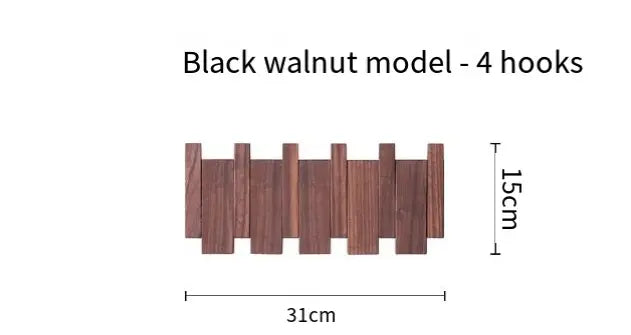 Simplicity Piano Key Wall Coat Rack (One Piece) - HONORABLE VETERANS SOLUTIONS