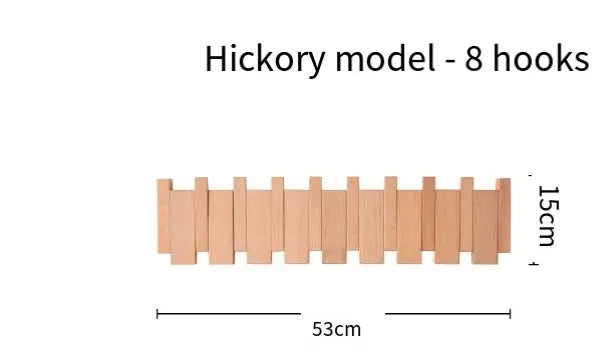 Simplicity Piano Key Wall Coat Rack (One Piece) - HONORABLE VETERANS SOLUTIONS