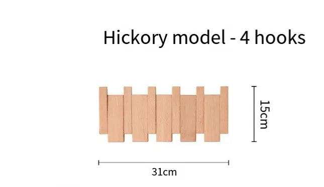Simplicity Piano Key Wall Coat Rack (One Piece) - HONORABLE VETERANS SOLUTIONS