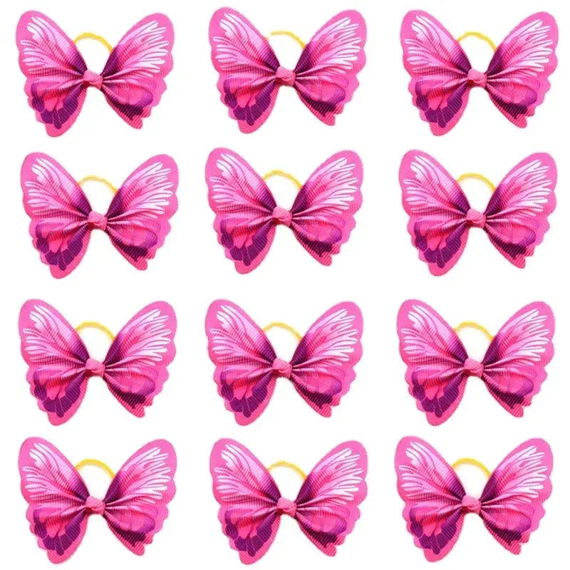 Small Dogs Accessories Bows Hair Supplies for Pets Puppy Hair Clips Yorkshire Grooming Table Cat Bows Accessoire Pour Chien - HONORABLE VETERANS SOLUTIONS