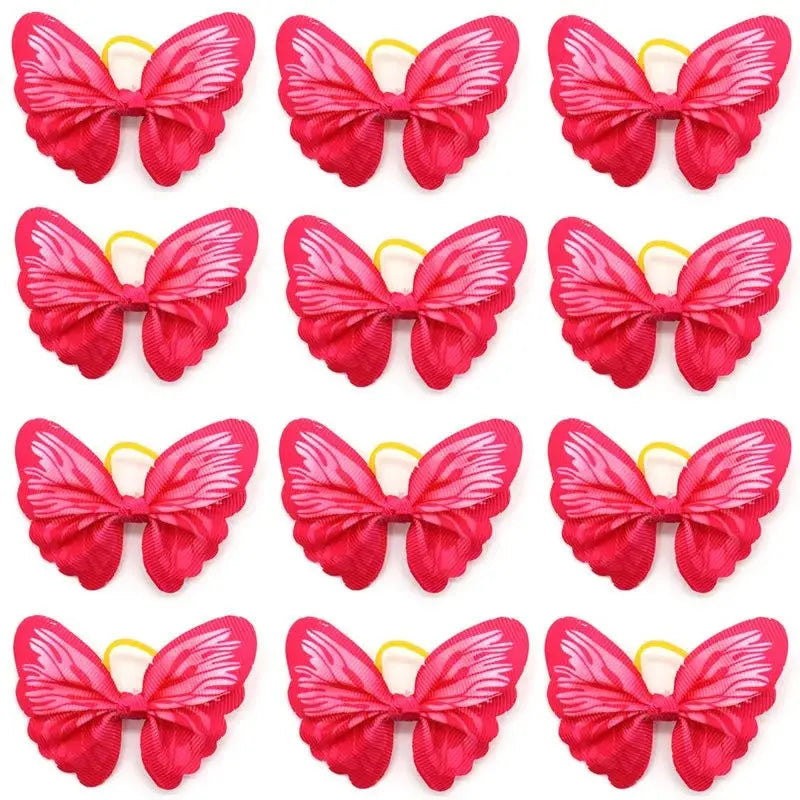 Small Dogs Accessories Bows Hair Supplies for Pets Puppy Hair Clips Yorkshire Grooming Table Cat Bows Accessoire Pour Chien - HONORABLE VETERANS SOLUTIONS