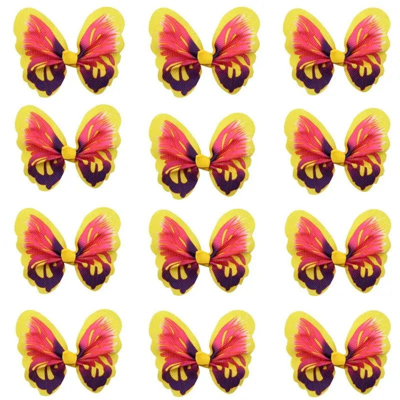 Small Dogs Accessories Bows Hair Supplies for Pets Puppy Hair Clips Yorkshire Grooming Table Cat Bows Accessoire Pour Chien - HONORABLE VETERANS SOLUTIONS