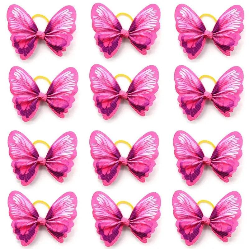 Small Dogs Accessories Bows Hair Supplies for Pets Puppy Hair Clips Yorkshire Grooming Table Cat Bows Accessoire Pour Chien - HONORABLE VETERANS SOLUTIONS