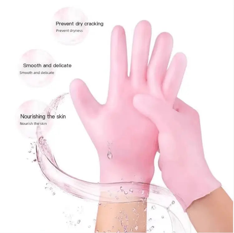 Soft Silicone Protective Moisturizing Gloves And Socks - HONORABLE VETERANS SOLUTIONS