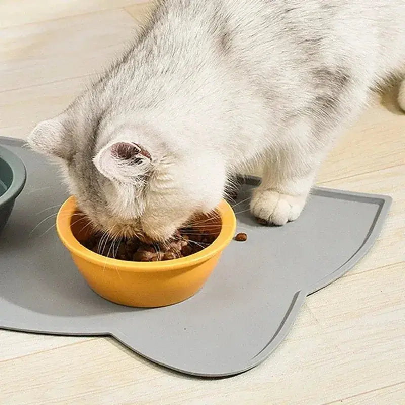 Special Silicone Feeding Mat for Dogs & Cats, Waterproof Non-Slip Anti-Spill Pet Bowl Tray - HONORABLE VETERANS SOLUTIONS