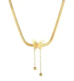 Square Pendants Delicate Stainless Steel Chain Pendant Necklace For Women Necklace - HONORABLE VETERANS SOLUTIONS