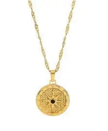 Square Pendants Delicate Stainless Steel Chain Pendant Necklace For Women Necklace - HONORABLE VETERANS SOLUTIONS