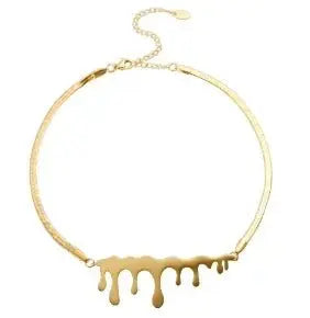 Square Pendants Delicate Stainless Steel Chain Pendant Necklace For Women Necklace - HONORABLE VETERANS SOLUTIONS