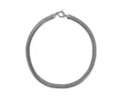 Stainless Steel Heart-shaped Pendant Necklace Metal Waterproof Jewelry For Women - HONORABLE VETERANS SOLUTIONS