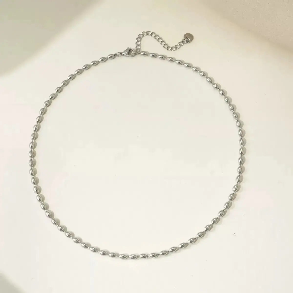 Stainless Steel Heart-shaped Pendant Necklace Metal Waterproof Jewelry For Women - HONORABLE VETERANS SOLUTIONS