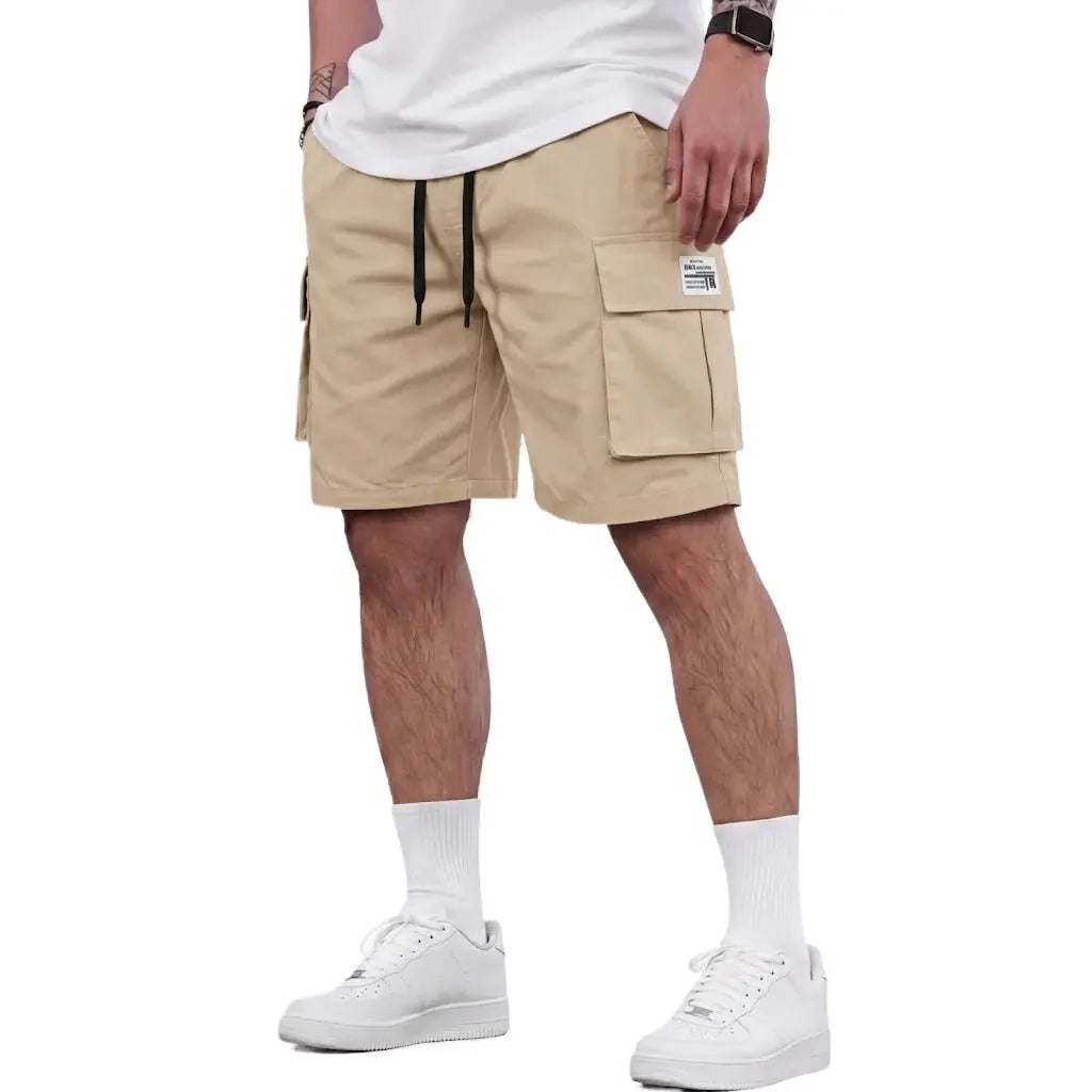 Summer Cargo Pants Casual Bermuda Shorts Plus Size Running Knee Pants Jogging Gym Man Tactical Multi-Pocket Short Work Pants - HONORABLE VETERANS SOLUTIONS