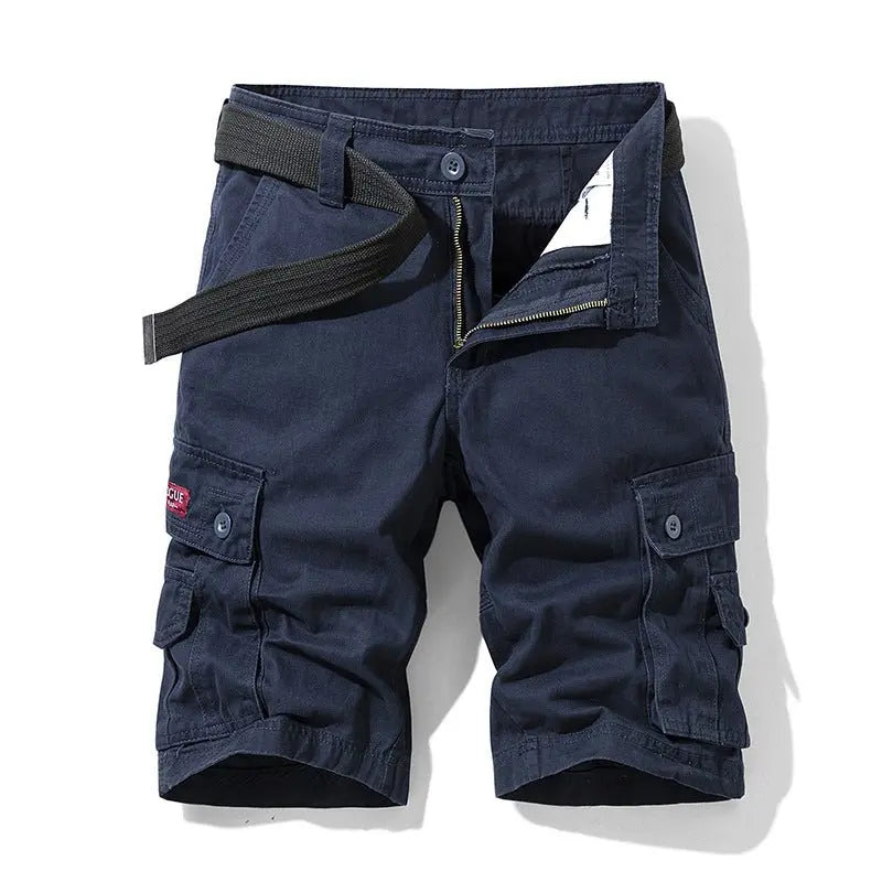Summer Men's Fashionable Multi-Pocket Workwear Shorts Thin Casual Fashion 95555 Cross-Border for Amazon - HONORABLE VETERANS SOLUTIONS