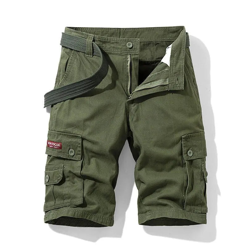 Summer Men's Fashionable Multi-Pocket Workwear Shorts Thin Casual Fashion 95555 Cross-Border for Amazon - HONORABLE VETERANS SOLUTIONS