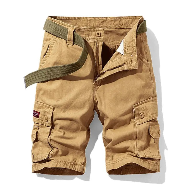 Summer Men's Fashionable Multi-Pocket Workwear Shorts Thin Casual Fashion 95555 Cross-Border for Amazon - HONORABLE VETERANS SOLUTIONS