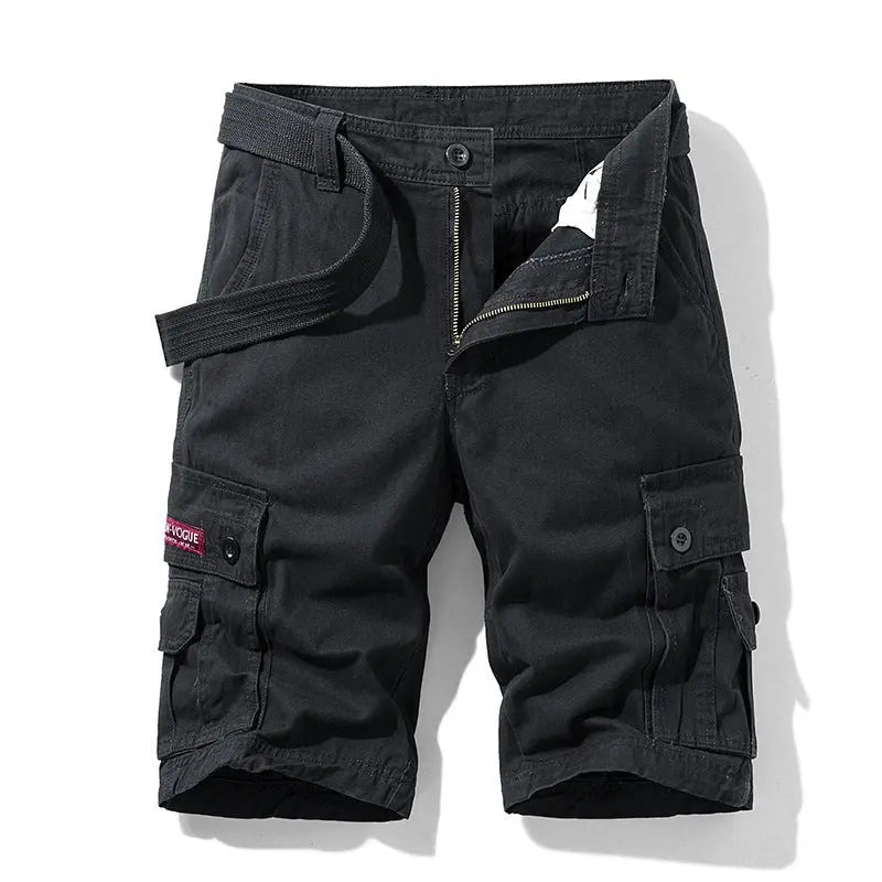 Summer Men's Fashionable Multi-Pocket Workwear Shorts Thin Casual Fashion 95555 Cross-Border for Amazon - HONORABLE VETERANS SOLUTIONS