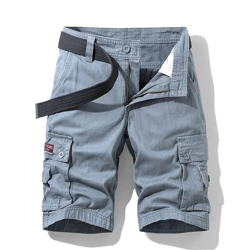 Summer Men's Fashionable Multi-Pocket Workwear Shorts Thin Casual Fashion 95555 Cross-Border for Amazon - HONORABLE VETERANS SOLUTIONS