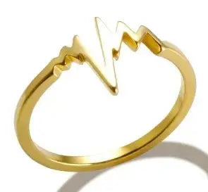 Zircon Inlay Ring – Waterproof Stainless Steel - HONORABLE VETERANS SOLUTIONS